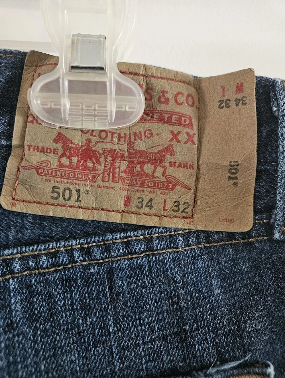 Levi's Straight-Leg Men's Jeans in Dark Indigo